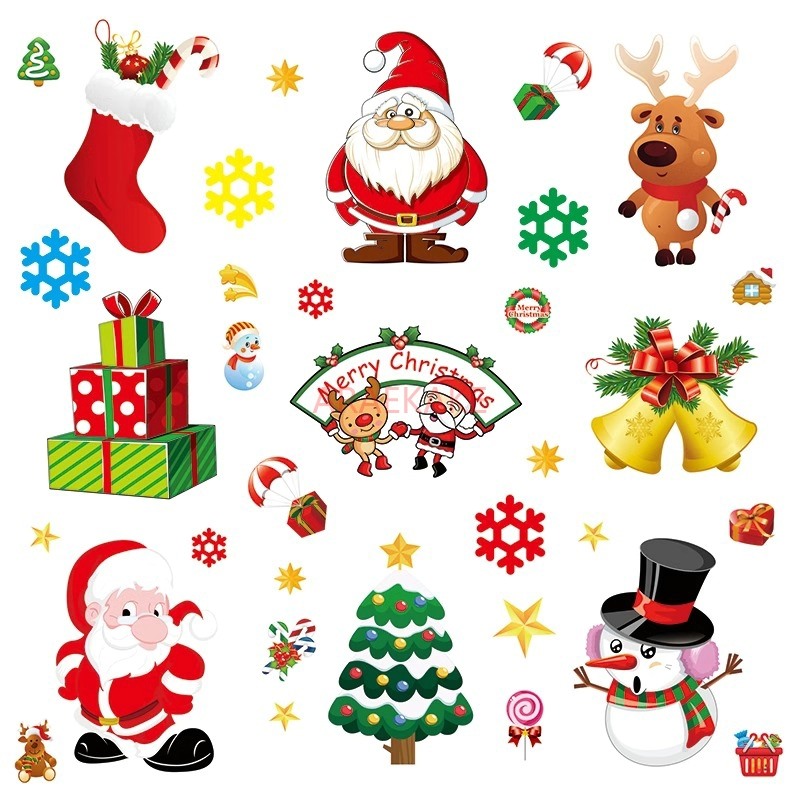 1PCS Removable Christmas Stati - Snowflake Window Decal 리뷰 및 가격
