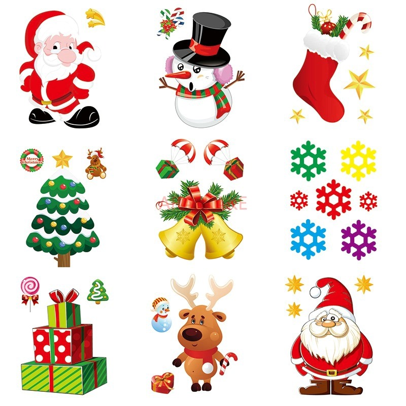 1PCS Removable Christmas Stati - Snowflake Window Decal 리뷰 및 가격