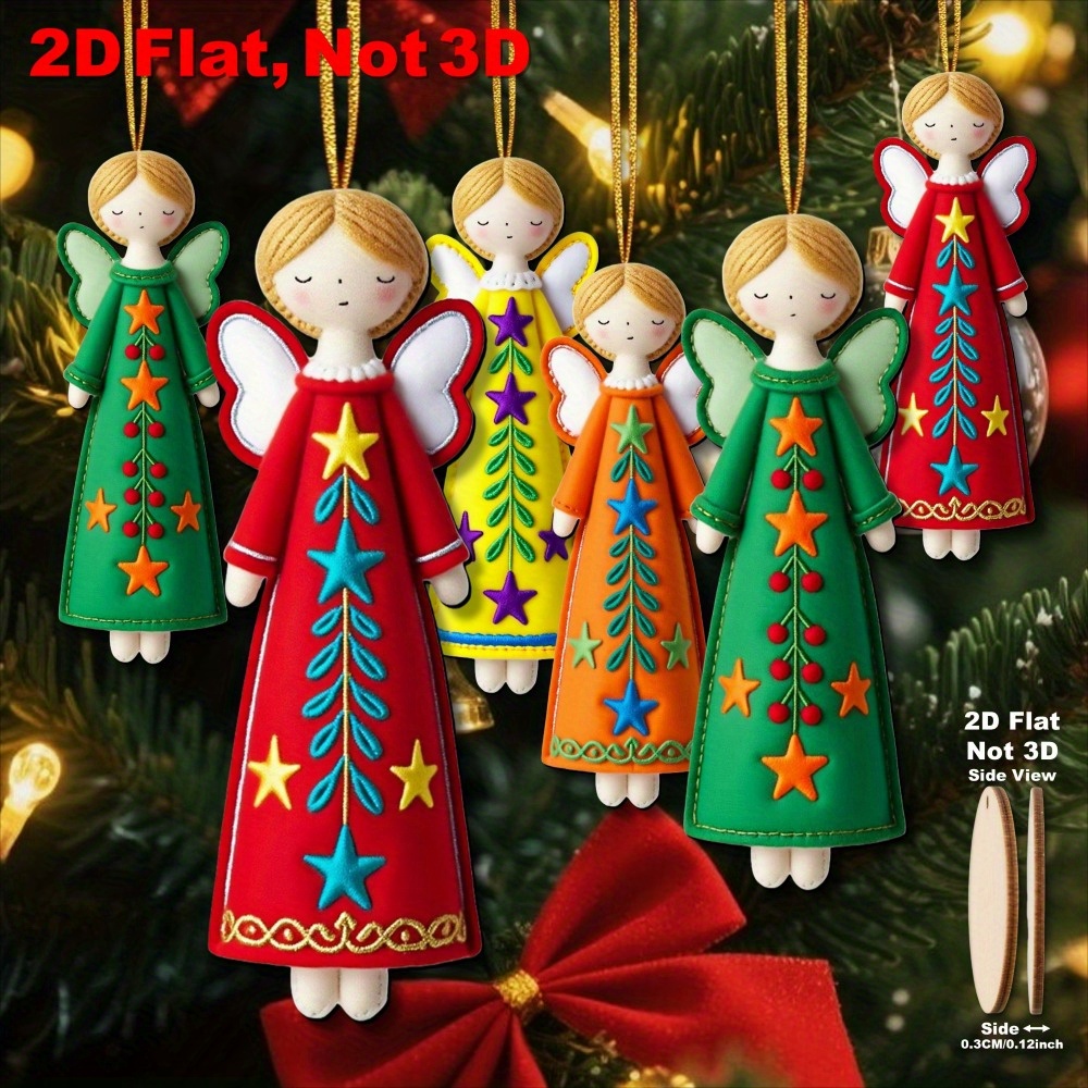 16Pcs Colorful Angel Ornaments - Star Tree Topper 리뷰 및 가격