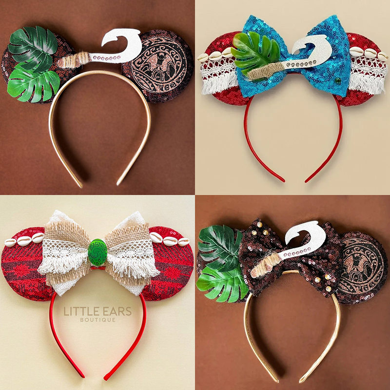 Disney Moana 2 Ear Headband fo - Ribbon Bow Gift 리뷰 및 가격