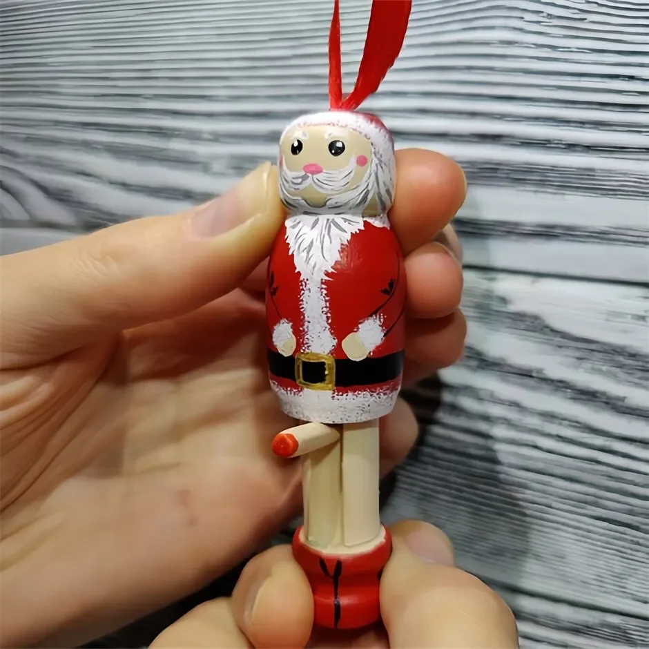Funny Wooden Santa Stocking Fi - Christmas Stocking Hanging 리뷰 및 가격