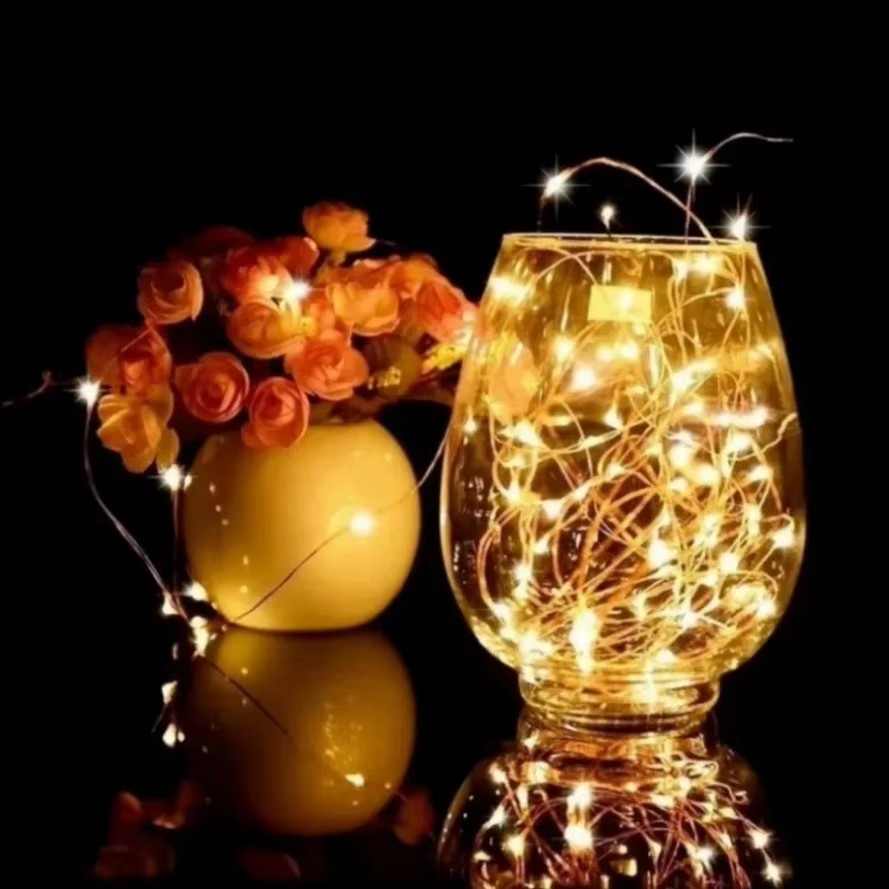 3PCS 5/10/20M Copper Wire LED  - Led Fairy String Lights 리뷰 및 가격