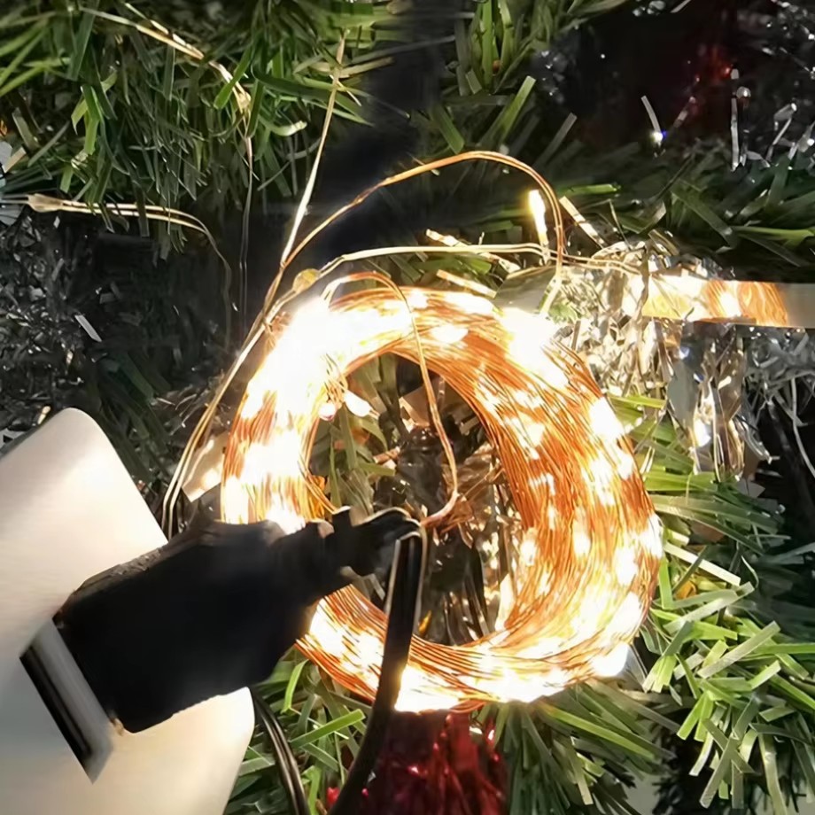 3PCS 5/10/20M Copper Wire LED  - Led Fairy String Lights 리뷰 및 가격