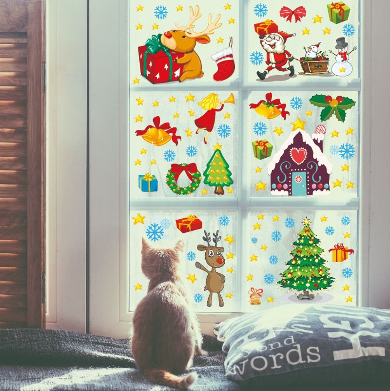 4pcs PVC Christmas Snowflake W - Snowflake Window Decal 리뷰 및 가격