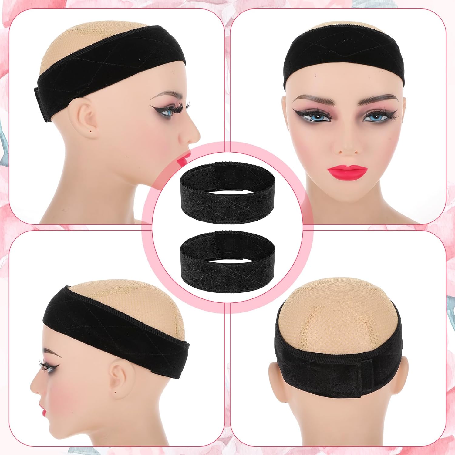 Wig Grip Bands and Dome Mesh W - Christmas Stocking Hanging 리뷰 및 가격