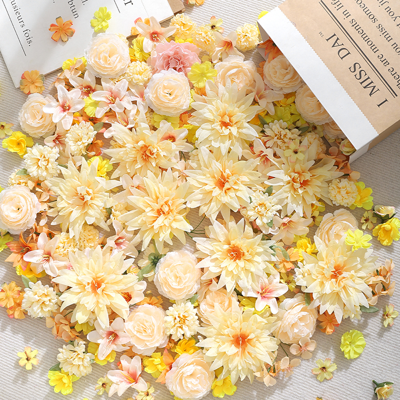 20/50Pcs Mix Yellow Artificial - Christmas Wreath Fake 리뷰 및 가격