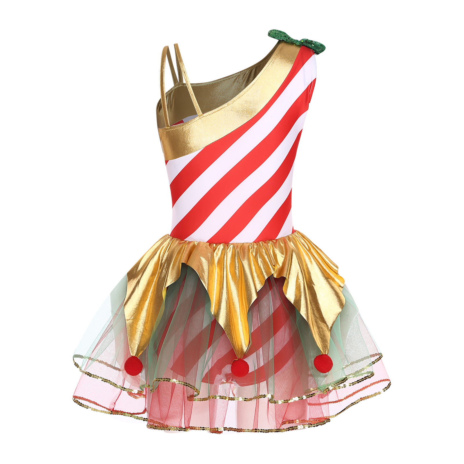 Women Christmas Candy Cane Dre - Elf Costume Christmas 리뷰 및 가격