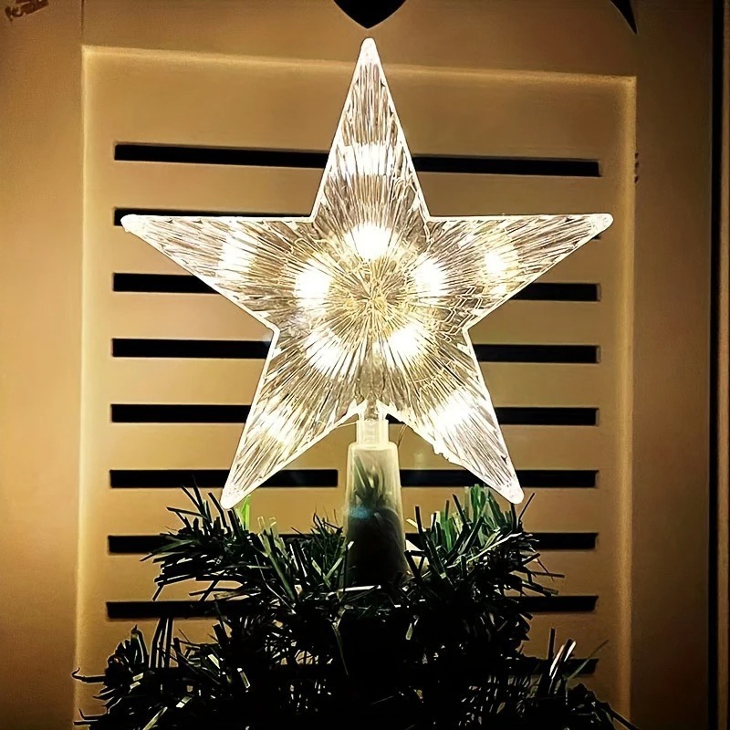 15cm Christmas Decoration Glow - Star Tree Topper 리뷰 및 가격