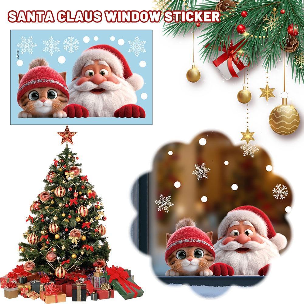 2pcs Christmas Window Clings S - Snowflake Window Decal 리뷰 및 가격