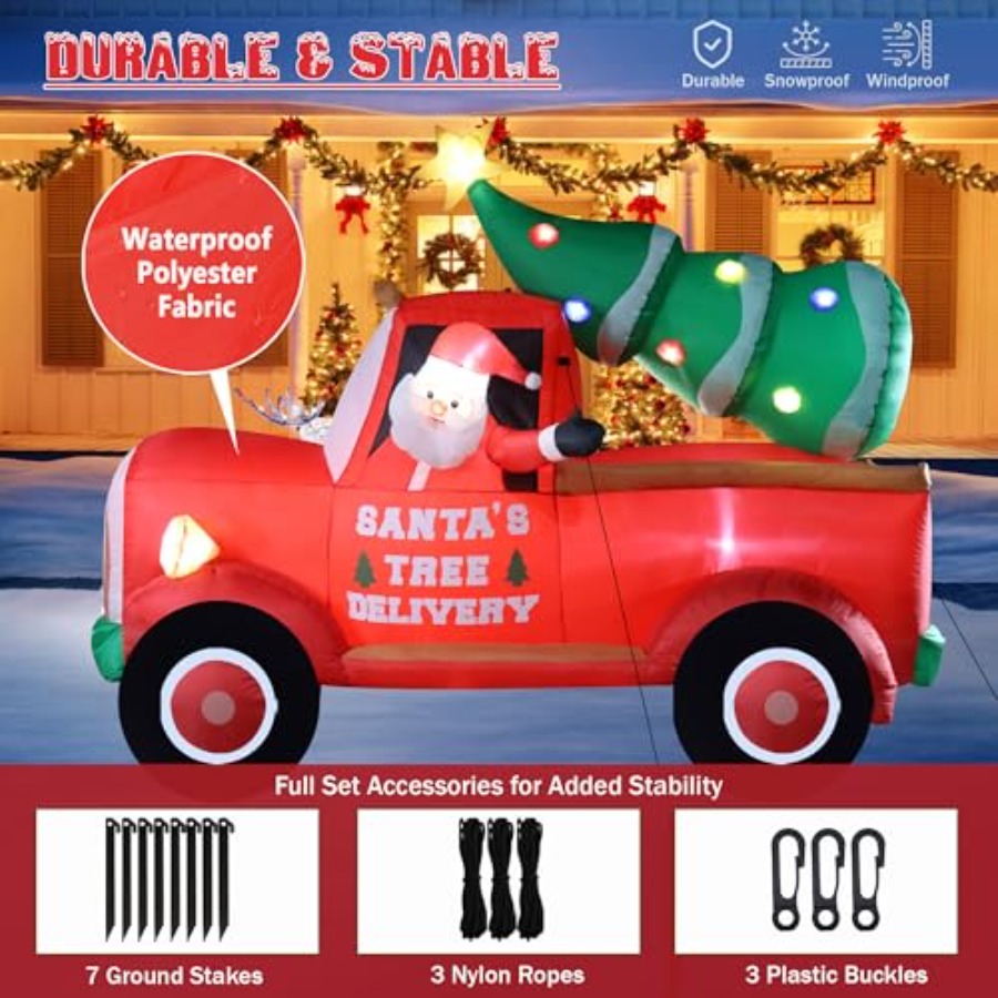 Outdoor 7.5 FT Red Truck Chris - Christmas Lights Outdoor 리뷰 및 가격
