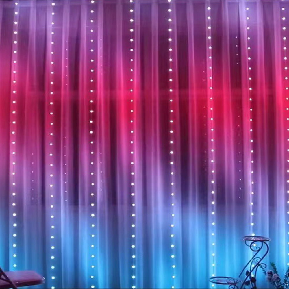 3M RGB Smart LED Curtain Light - Christmas Lights Outdoor 리뷰 및 가격