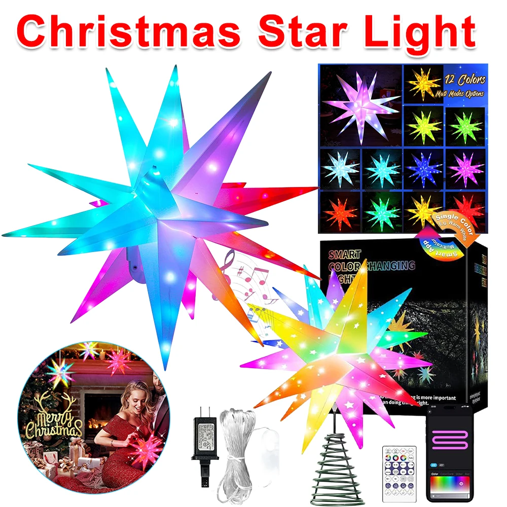 25/40/50/60CM Christmas Star L - Star Tree Topper 리뷰 및 가격