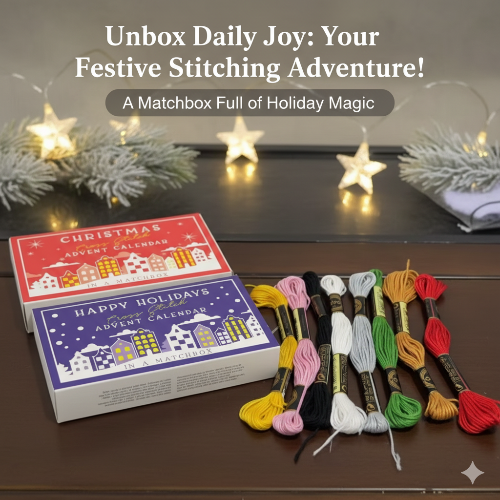 24 Days Countdown Cross Stitch - Advent Calendar Gift 리뷰 및 가격