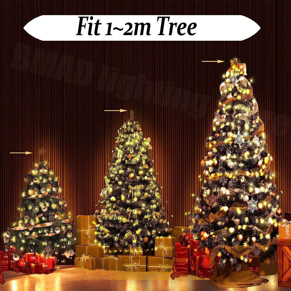 Christmas Tree Waterfall Light - Led Fairy String Lights 리뷰 및 가격