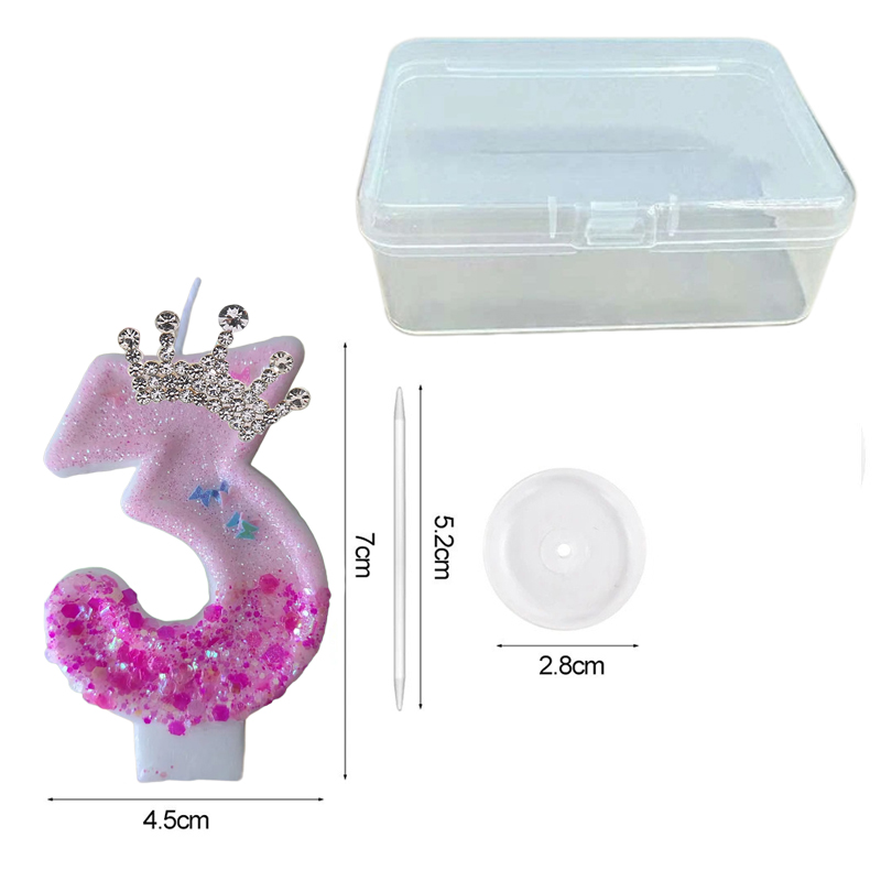 Pink Rose Red Sequins Dual Col - Holiday Candle Set 리뷰 및 가격