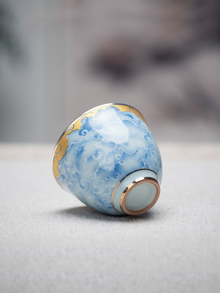 Porcelain wrapped silver cup,  - Gift Box Wrap Set 리뷰 및 가격