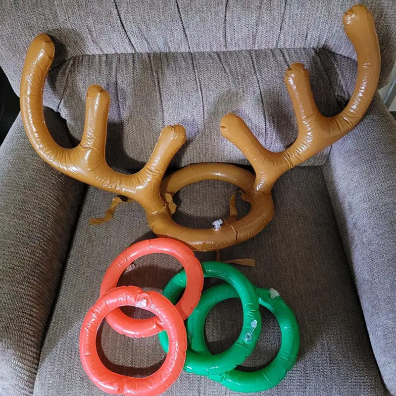1/3/5set Christmas Game Inflat - Reindeer Antlers Headband 리뷰 및 가격
