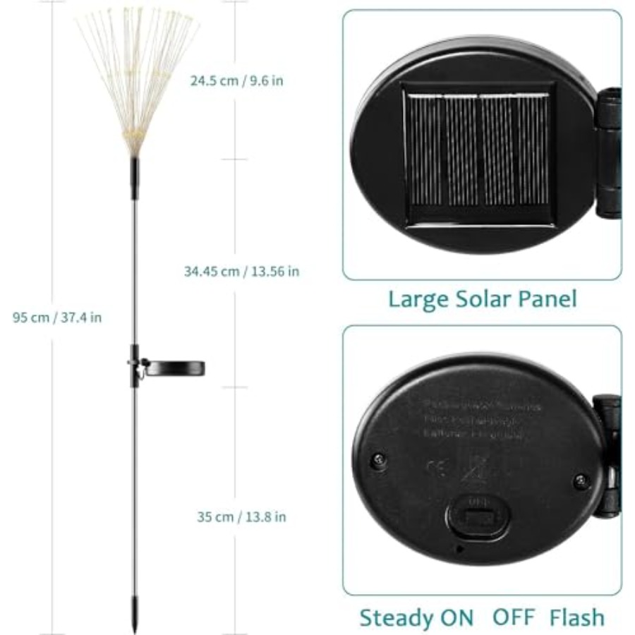 Solar Firework Lights, Lightin - Christmas Lights Outdoor 리뷰 및 가격