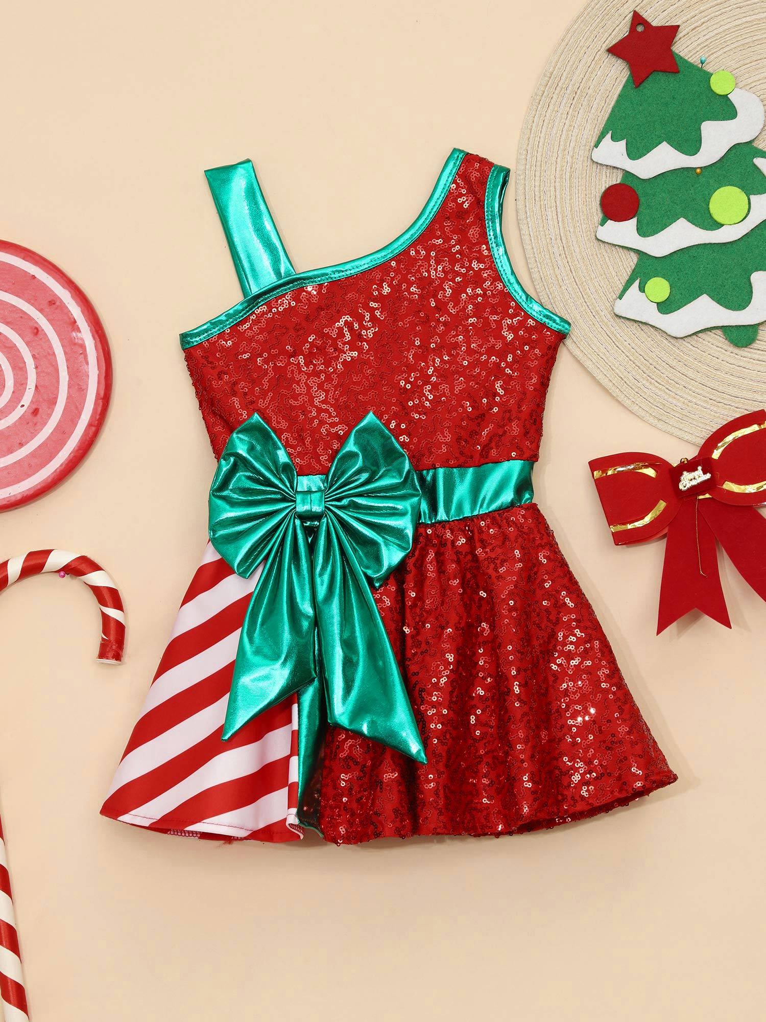 Kids Girls Christmas Party Dre - Elf Costume Christmas 리뷰 및 가격