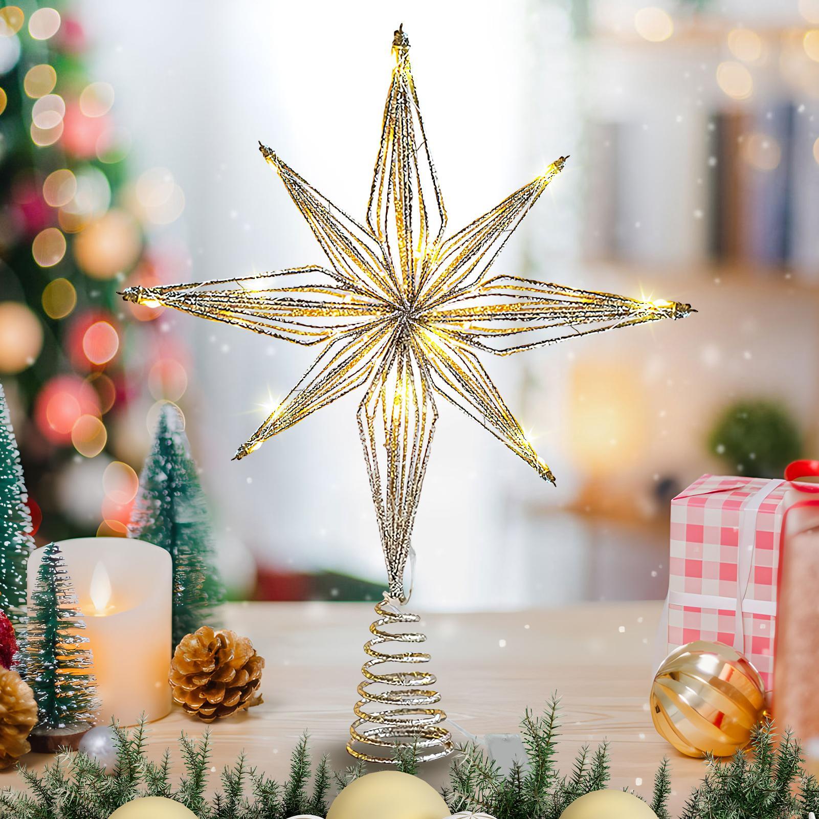 Christmas Tree Topper 3D Star  - Star Tree Topper 리뷰 및 가격
