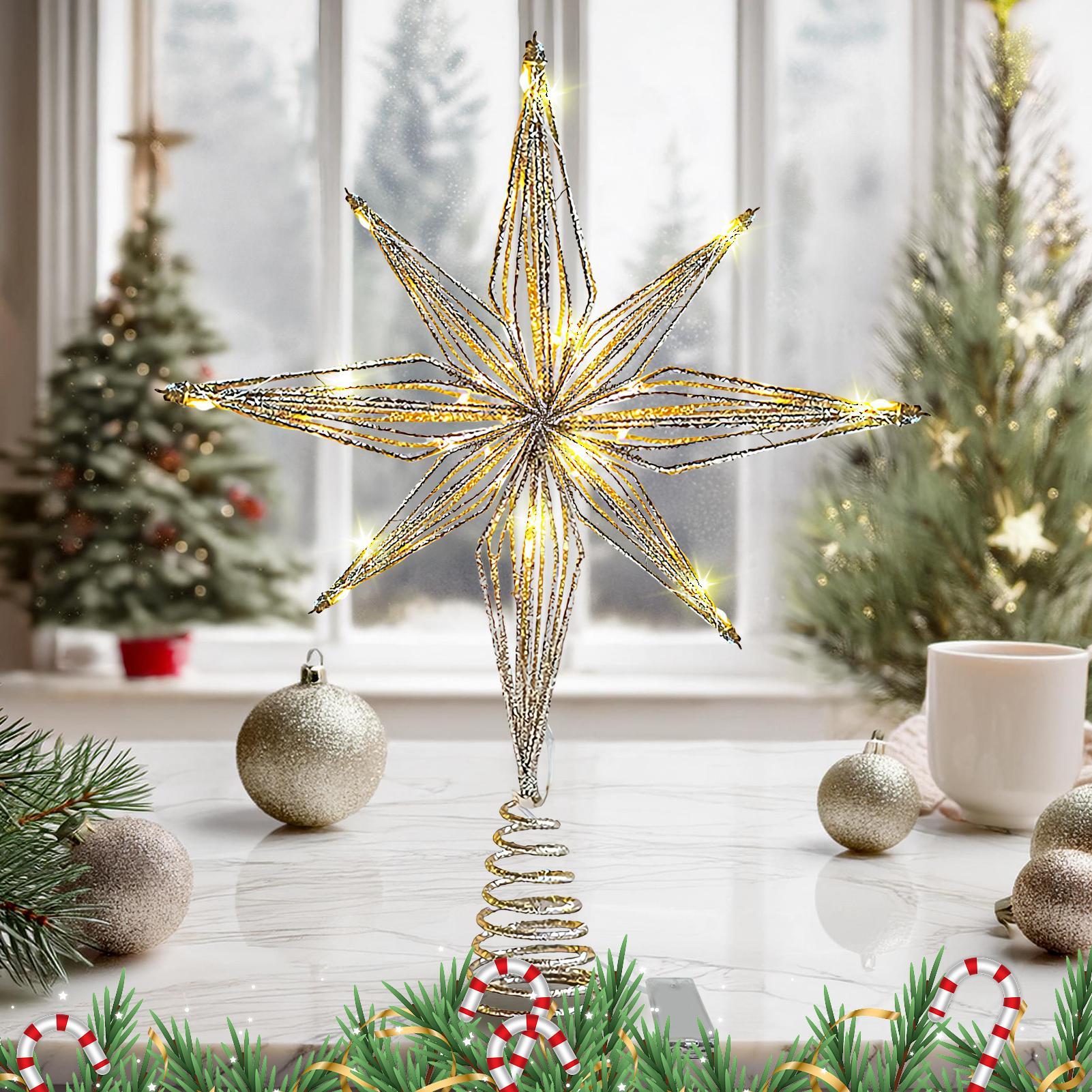 Christmas Tree Topper 3D Star  - Star Tree Topper 리뷰 및 가격